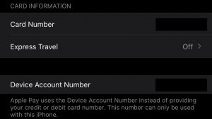 Device Account Number